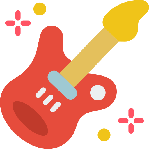 guitarra icono gratis