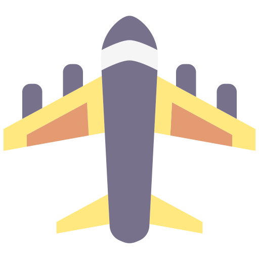 avión icono gratis