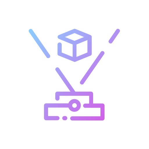 Hologram free icon