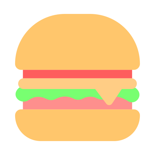 Burger Good Ware Flat icon