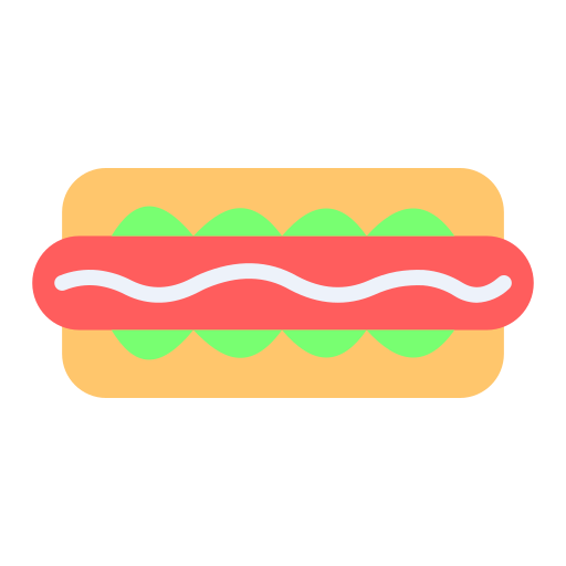 hot dog icono gratis