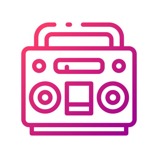 Boombox free icon Boombox free icon
