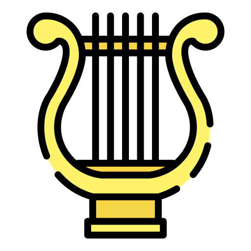 Lyre Good Ware Lineal Color icon