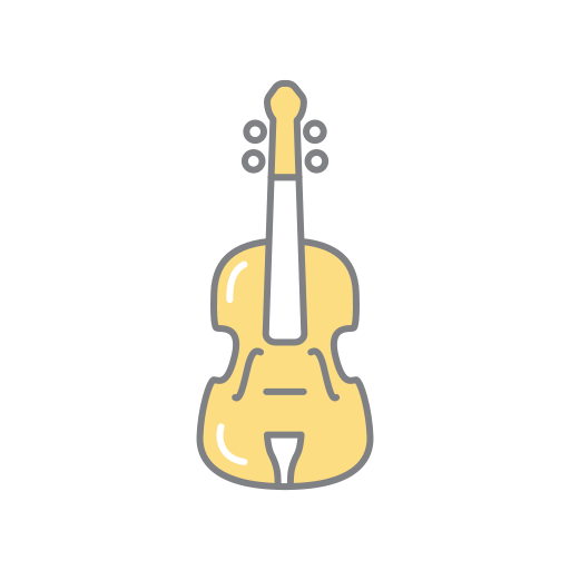 violín icono gratis