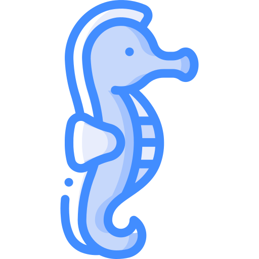 Cavalo-marinho - ícones de animais grátis