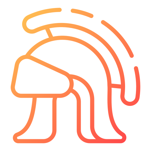 Roman helmet free icon Roman helmet free icon