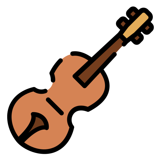 violín icono gratis