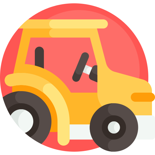 Tractor free icon