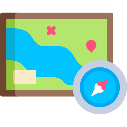 mapa icono gratis