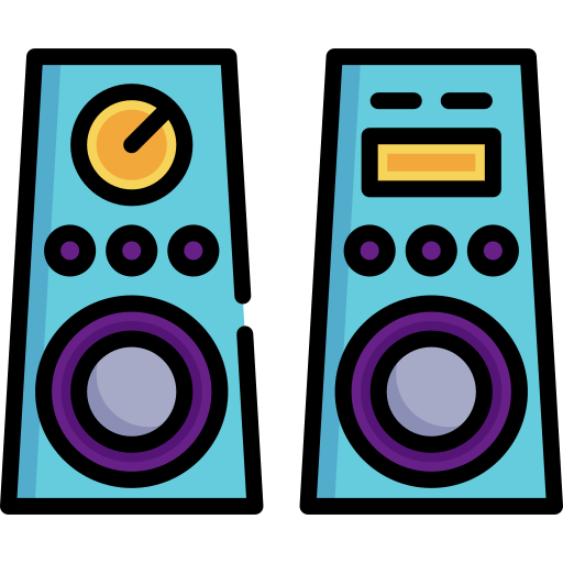 Speakers free icon Speakers free icon
