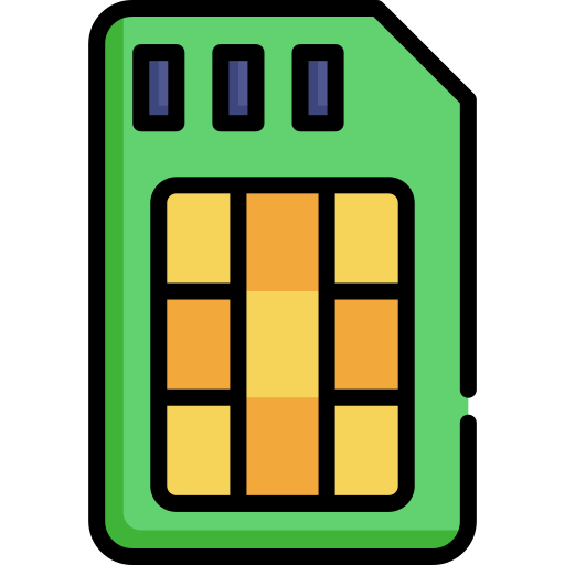 Sim free icon Sim free icon