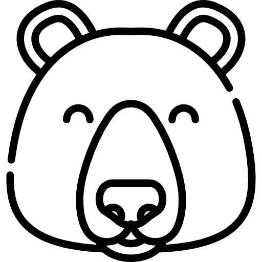 oso icono gratis