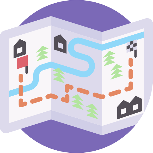 Map free icon