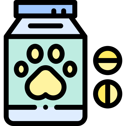 Pills Detailed Rounded Lineal color icon