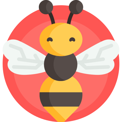 abeja icono gratis