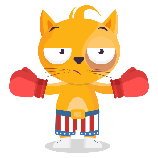 boxer gratis sticker