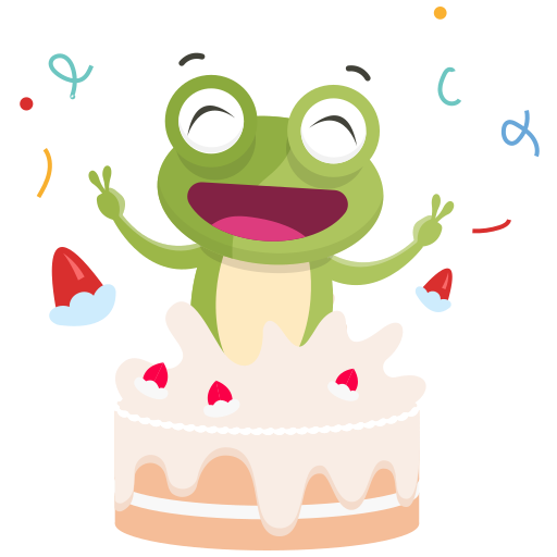 Celebration Stickers - Free birthday and party Stickers