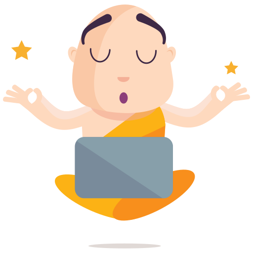 meditación gratis sticker