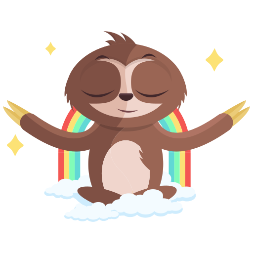 meditação grátis figurinha