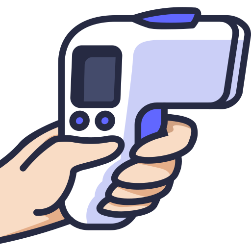pistolet thermomètre Icône gratuit pistolet thermomètre Icône gratuit