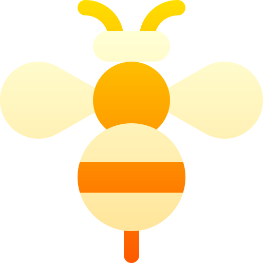 abeja icono gratis