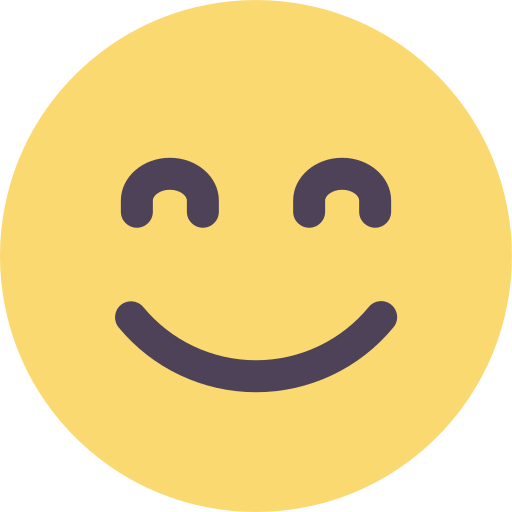 Smile - free icon