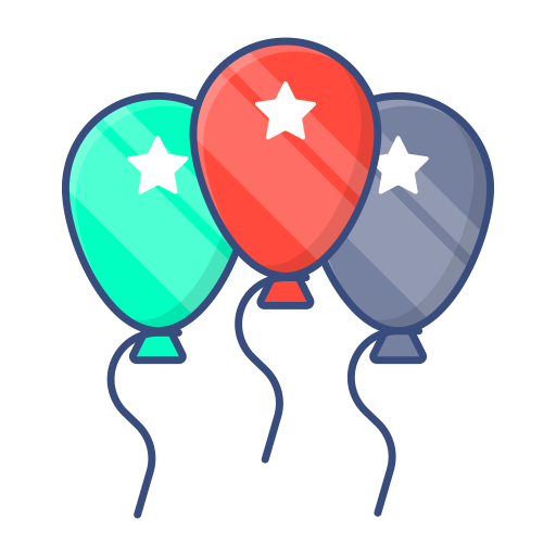 globos icono gratis
