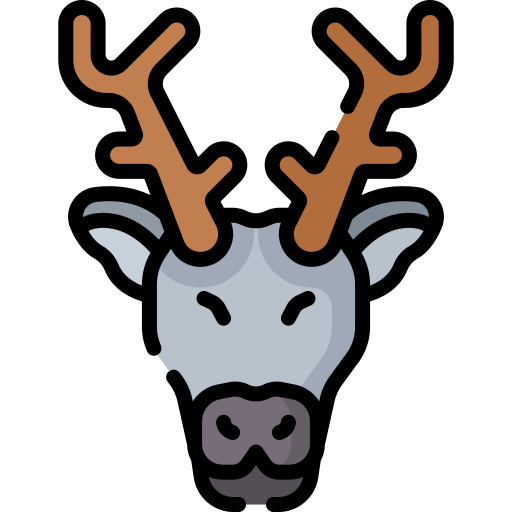 caribou animal clipart free