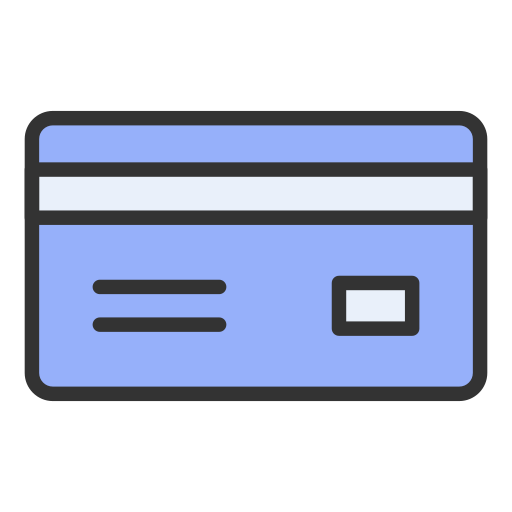 Credit card Generic Outline Color icon