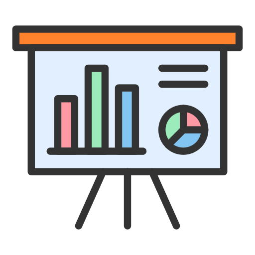 Statistics Generic Outline Color icon