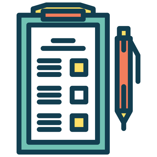 Task List Generic Outline Color Icon