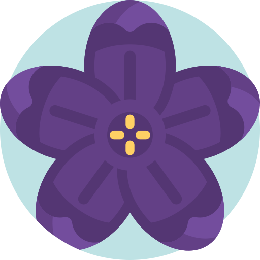 Lilac Detailed Flat Circular Flat icon