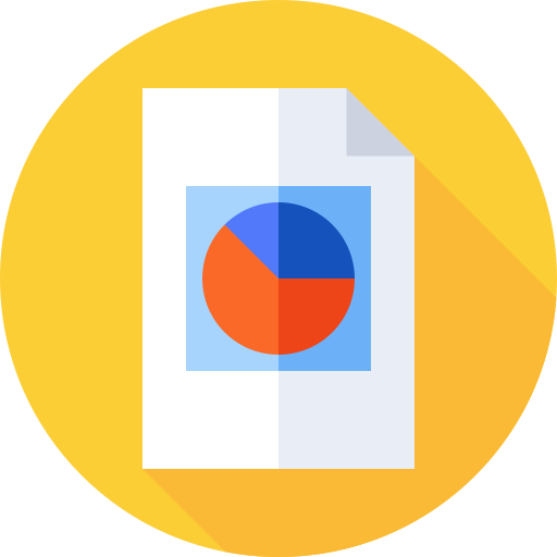 gráfico circular icono gratis