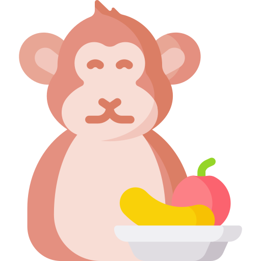 Monkey buffet festival - Free food icons