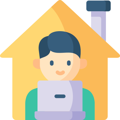 trabajar desde casa icono gratis trabajar desde casa icono gratis