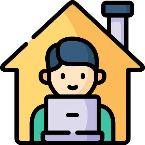Work from home free icon