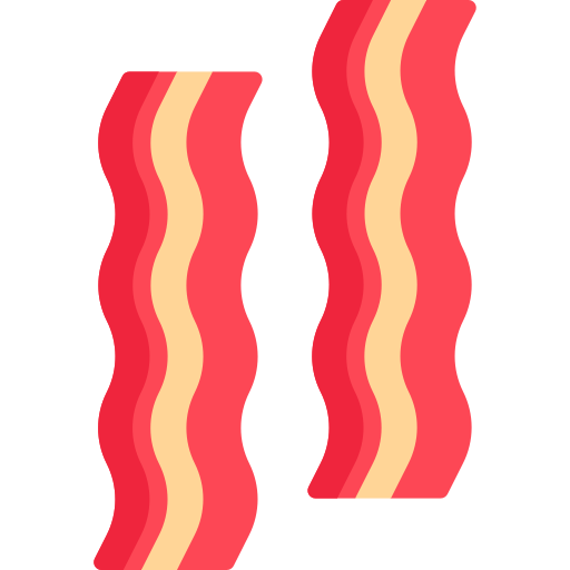 Bacon Special Flat icon