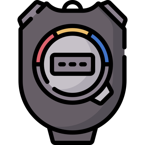 cronógrafo icono gratis