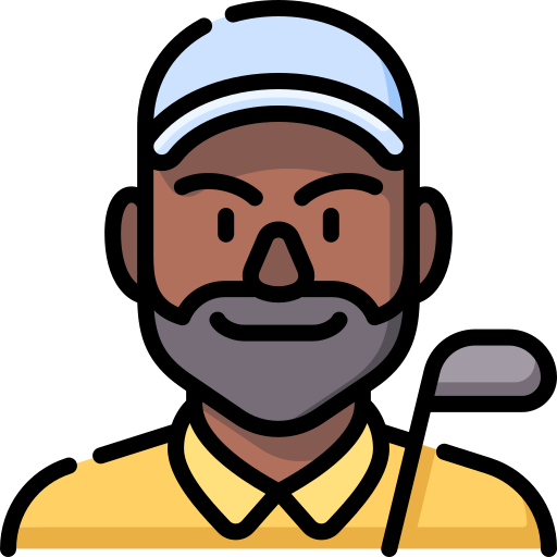 golfeur Icône gratuit golfeur Icône gratuit
