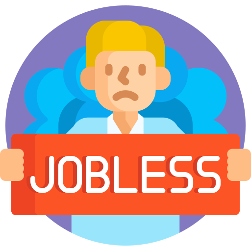 desempleo icono gratis