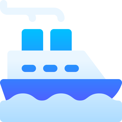 Ship Basic Gradient Gradient icon