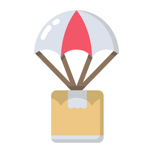 Parachute Generic Flat icon