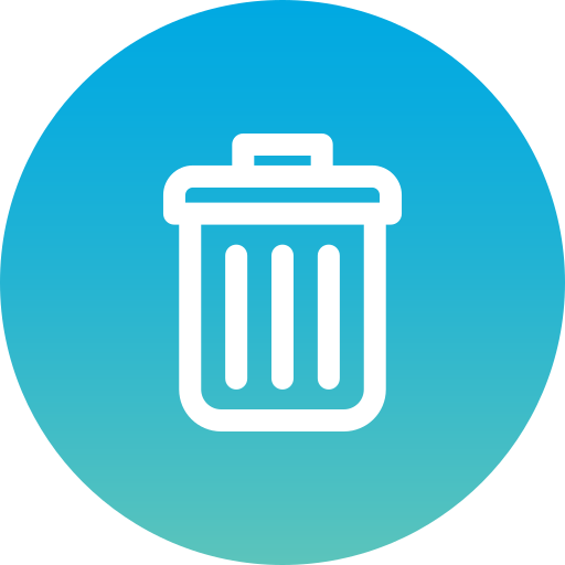 Trash bin - Free ui icons