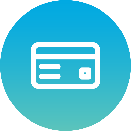 Credit card Generic Flat Gradient icon