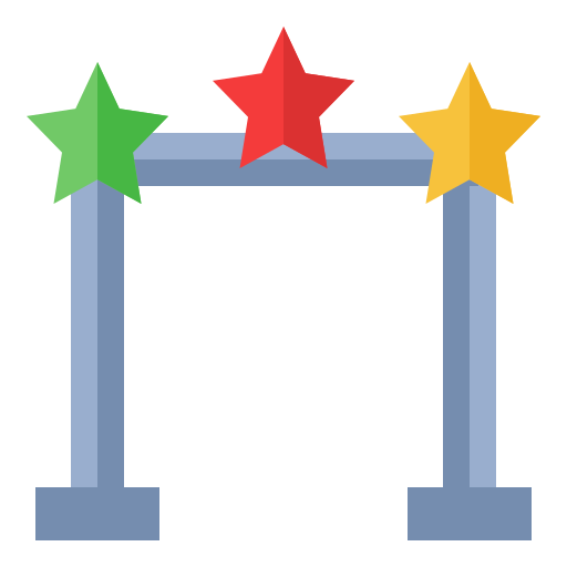 puerta de prioridad icono gratis