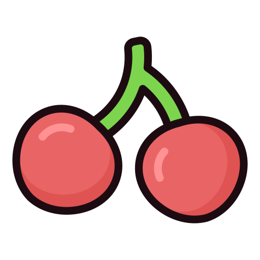 Cherry Generic Outline Color icon