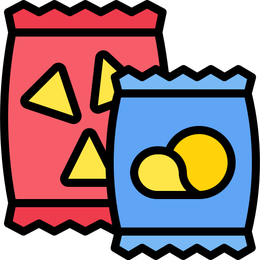 Snack Generic Outline Color icon