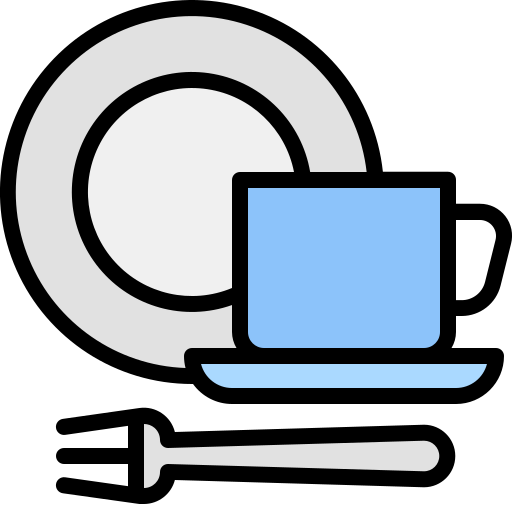 Tableware Generic Outline Color icon