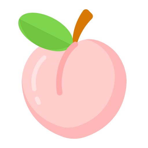 Peach free icon Peach free icon