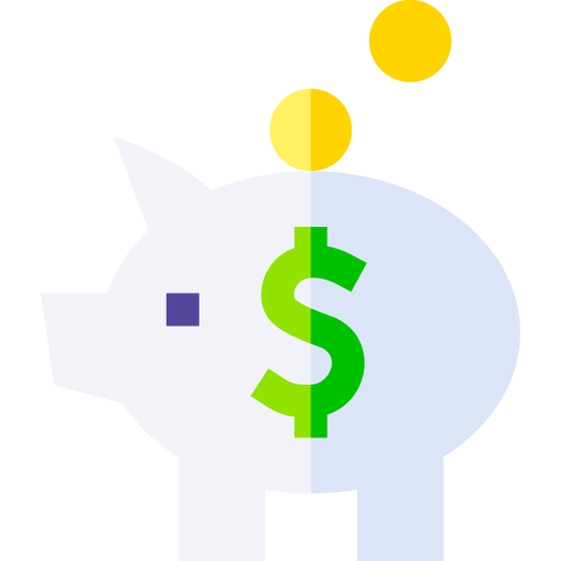 ahorros icono gratis